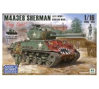Andy's hobby headquarters AHHQ004 1/16 M4A3E8 Late WWII/Korean WAR Sherman Easy Eight + 1 Figure Model Kit