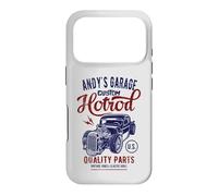 Andy's Hotrod Garage Classic Car Andy Design Case for iPhone 17 Pro