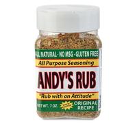 Andy's Rub, an All Natural Rub with Attitude, 7 oz. by Andy's Rub