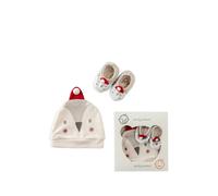 Andywawa Penguin booties (set of two) - White 16