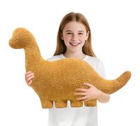 Andywoo Dino Chicken Plush Nuggets Pillow for Funny Birthday Gifts, Cute Funny Stuffed Animals Toy for Boy and Girl, Dinosaur Gifts for Kids Teens and Adults (Brachiosaurus, Large)