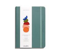 Anecdote 2025-2026 Planner: 52 Week Daily Planner, Yearly, Monthly & Weekly Workflow for Planning Your Success - Vegan Leather Hardcover, Start Anytime & Achieve your Goals - Dutch Blue
