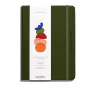 Anecdote 2025-2026 Planner: 52 Week Daily Planner, Yearly, Monthly & Weekly Workflow for Planning Your Success - Vegan Leather Hardcover, Start Anytime & Achieve your Goals - Olive Green