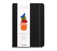 Anecdote 2025-2026 Planner: 52 Week Daily Planner, Yearly, Monthly & Weekly Workflow for Planning Your Success - Vegan Leather Hardcover, Start Anytime & Achieve your Goals - Black