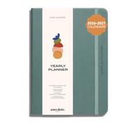 Anecdote 2026-2027 Planner: 52 W aily Planner, Yearly, Monthly & Weekly Workflow for Planning Your Success - Vegan Leather Hardcover, Start Anytime & Achieve your Goals - Dutch Blue