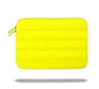 ANECDOTE Laptop Case 13-14 Inch - A Perfect Laptop Sleeve That is Compatible with MacBook Air/Pro and iPad Pro 12.9 - Fits in Your Bag, Padded and Protective with an Aesthetic Design (Neon Yellow)