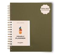 Anecdote Spiral Planner w/ 2026-2027 Calendar (8.5" x 10") 52 Weeks Undated