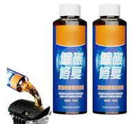 Aneedtools - Engine Carbon Removal Repair Agent, Highly Effective Engine Anti-Wear Protectant, Ceramic Wear & Tear Protection for Petrol & Diesel Engines, Engine Oil Additive for Car Motorbikes (2PCS)