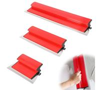 ANEELV Surface Scraper Set of Three Stainless Steel Blades (25cm + 40cm + 60cm) These Trowels are suitable for wall cladding, painting and grouting.
