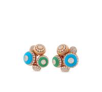 Aneka 18K recycled rose gold Poetry in Motion Rhapsody diamond earrings One Size