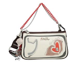 Anekke Alma Bag - Compact Elegance for Special Occasions | Metal Handle and Adjustable Shoulder Strap | Measures: 25x15x5cm - Original Accessories, Various, Small