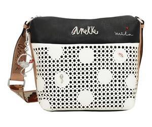 Anekke Alma Large Shoulder Bag with Front Pocket - Elegant and Functional Design | Adjustable Handle and Pockets | Measurements: 33 x 25 x 13 cm - Women's Handbags, Various, Large