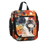 Anekke | Alma Women's Toiletry Bag | Large Polyester Travel Bag with Clip | 21 x 24 x 8 cm | Multicolor, Multicolored, 21 x 24 x 8 cm