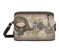 Anekke Body Bag Cross Real 3 Compartment Crossbody Bag Multicolor