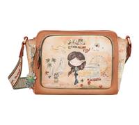 Anekke cross body bag Peace & Love Rectangular Crossbody Bag Camel