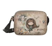 Anekke Shoulder Bag Real 3-Compartment Crossbody 25 cm Multicolor/Brown