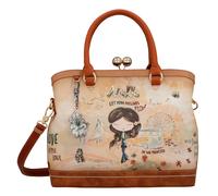 Anekke handbag Peace & Love Kiss Short Handle Bag Camel
