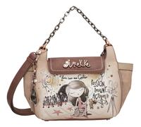 Anekke Hollywood Crossbody Bag With Metal Handle Multicolor