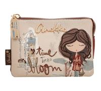 Anekke key case Tulip 3 Compartment Purse Multicolor