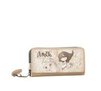 Anekke Large RFID Printed Memories Wallet - Elegant Style with Hand Handle | Card and Coin Compartments | Measures: 20x10x2cm, Various