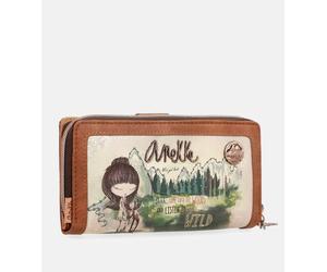 Anekke Large Wallet With The Forest Print
