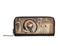Anekke - Large Women's Wallet - RFID Protection - Leather Wallet with Zip Closure - Women's Accessories and Accessories - Measures 21 x 10 x 3 cm, multicoloured