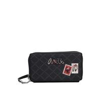 Anekke Mademoiselle Passport Wallet ID Card Holder Multicolor Dark Grey