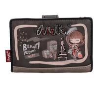 Anekke Mademoiselle RFID Wallet Multicolour Dark Brown
