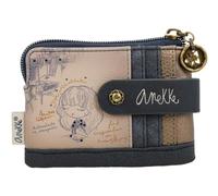 Anekke Medium Studio Collection Wallet and Card Holder | Flap Closure | Measures 12x8x1 cm
