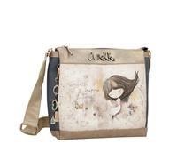 Anekke Memories 3 Compartment Messenger Bag - Organization and Style in a Bag | Multiple Pockets and Adjustable Shoulder Strap | Measures: 28 x 24 x 8 cm, Various
