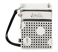 Anekke Alma Mini Shoulder Bag with 2 Compartments - Practical and Versatile Design | Adjustable Handle and Waist Bag | Measures: 15 x 23 x 2 cm - Women's Accessories, Various