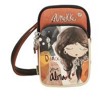 Anekke Mini Shoulder Bag with Pocket Alma - Lightweight and Functional | Lined Interior and Adjustable Handle - Measures: 12x19x5cm - Women's Accessories and Accessories, Various, 12x19x5 cm