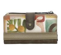 Anekke Purse Muse Amphora RFID Wallet Multicolor Brown