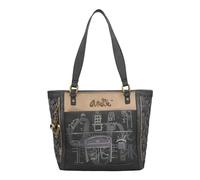 Anekke Shopper Boutique Shoulder Bag Multicoloured Dark Blue