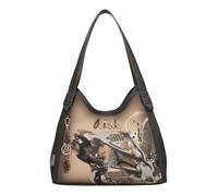 Anekke shoulder bag 3-compartment Shoulder Bag Darkbrown