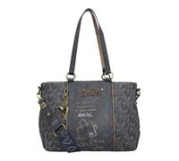 Anekke Shoulder Bag Boutique Tote Bag Multicoloured Dark Blue