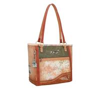 Anekke shoulder bag Peace & Love Flowers Shoulder Bag L Camel