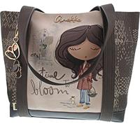 Anekke shoulder bag shopper bag Tulip Tote Bag Multicolor brown