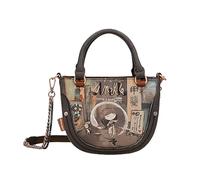 Anekke - Small Women's Bag - Leatherette Bag for Women with 2 Hand Handles, Shoulder Strap and Zipper Closure Shoen - Women's Accessories and Accessories - Measures 23x18x7cm, multicoloured, One Size
