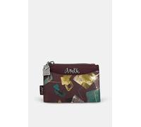 Anekke Wallet Card Holder Size Medium Evolution Collection | Zipper Closure| Measures 14x9x1 cm