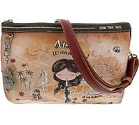 Anekke Women Crossbody Bag with Zipper, multicoloured