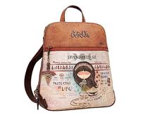 Anekke Women's Mochla de Paseo Estampado Étnico Walking Backpack, Multicoloured, ESTÁNDAR