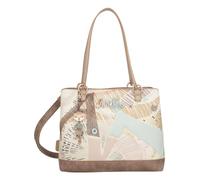 Anekke - Women's Shopper Bag - Polyester Handbag with 2 Handles and Shoulder Strap - Zipper Closure - Women's Accessories and Accessories - Measures 29x23x14cm, multicoloured, One Size