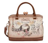 Anekke Women's Short Bag with Pouring Spout, Multi-Colour, Colourful