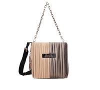Anekke - Women's Shoulder Bag - Pleated Leatherette Shoulder Bag for Women with Shoulder Handle and Shoulder Strap - Shoen Zipper Closure - Women's Accessories and Accessories - Measures 26 x 26 x 9