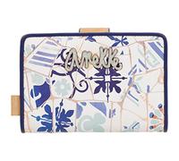Anekke - Women's Wallet - Medium Wallet for Women - Leatherette Wallet with Zip and Tab Closure - Mediterranean Collection - Women's Accessories and Accessories - 14 x 10 x 2 cm