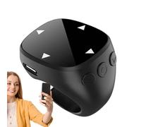 Anello Di Scorrimento | Telecomando Di Scorrimento Wireless Per Smartphone | Anello Accessorio Portatile Per E-Reader, Photo Camera, Giochi, Musica, Lettura, Social Media E Streaming Live