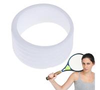Anello in Gomma per racchetta da tennis, Anello di tenuta in Gomma riutilizzabile per racchetta da tennis, overgrip per racchette da tennis, impugnatura da badminton per racchette da tennis