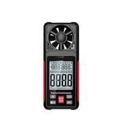 Anemometer, Digital Anemometer, Portable Wind Speed Meter Windmeter, LCD Backlight Display Temperature Humidity Meter
