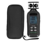 Anemometer, Digital Display Anemometer Handheld 3-Cup Turbine Anemometer for Wind Temperature Air Volume